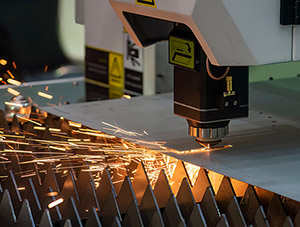 Laser Cutting step
